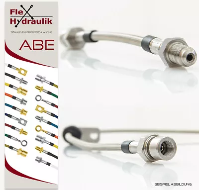 Steel Flex Brake Lines For Daewoo Lemans BRASS • $133.62