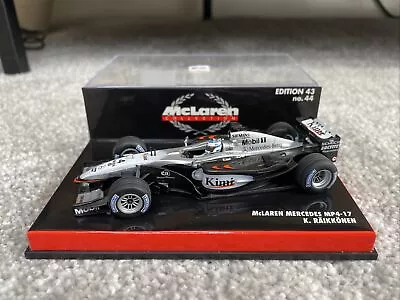 Minichamps Diecast 1/43 Mclaren Mercedes Mp4/17 Raikkonen Grand Prix F1 • £15