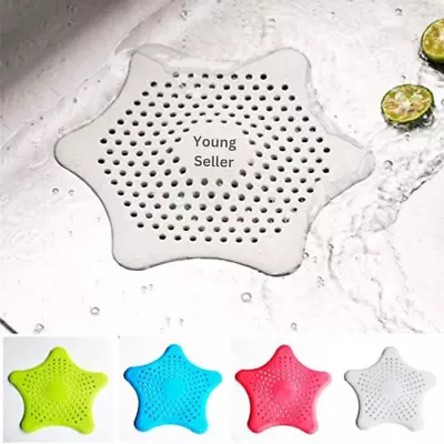 £2.97 • Buy 2x/1x Hair Trap Shower Bath Plug Hole Waste Catcher Stopper Drain Sink Strainer