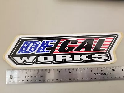 DECAL WORKS Decal Sticker Sx Mx AHRMA Motocross GNCC SUPERCROSS MOTO-X DIRT Bike • $5