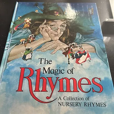 The Magic Of Rhymes Book Vintage A Collection Of Nursery Rhymes By Lucy Kincaid • $12