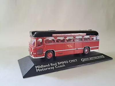 1/76 Midland Red BMMO CM5T Motorway Coach Diecast Model Bus • £10.99