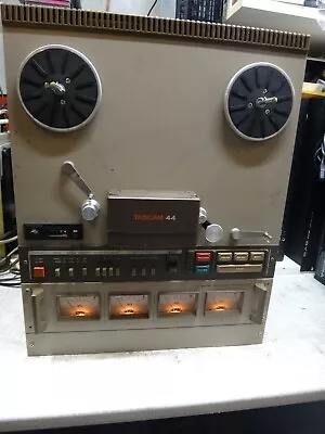 Vintage Tascam 44 Quadraphonic Studio Reel To Reel Tape Deck. • $175