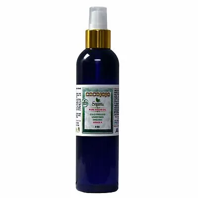 Argan Oil Of Morocco Argon Marakesh 8 Oz Pop Cap Dispense Organic Pure Unrefined • $15.99