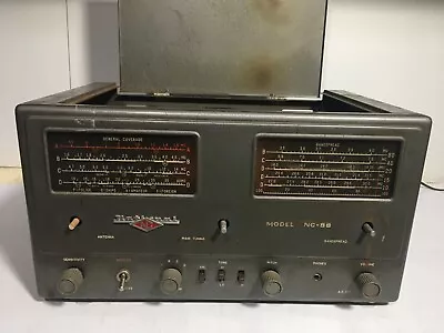 Vintage National Radio NC-98 Ham Radio Receiver Works But Needs Work • $105