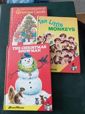 £4.99 • Buy Brown Watson Book Bundle. 3 Vintage Kids Hardbacks. 2 Christmas Related Ones