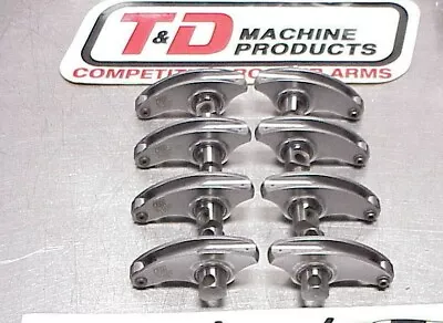 8 T & D Stainless Shaft Roller Rockers Arms 1.95 Ratio  K  1.650  Pivot • $50