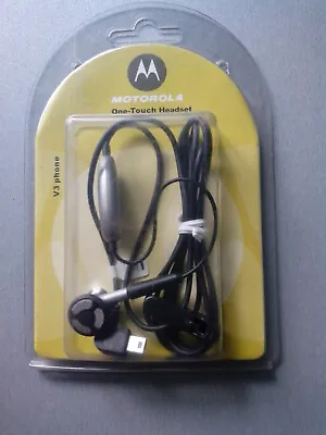 Original Motorola HS700 Handsfree Headset V3 PEBL RAZR SLVR L7 U6 • $1.99
