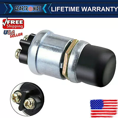 12v Waterproof Switch Push Button Horn Engine Start Starter Fits Car Boat Track • $2.77