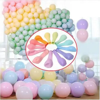 5  10  18  Inch Pastel Macaron Balloons Birthday Wedding Baby Shower Party Decor • £10.99
