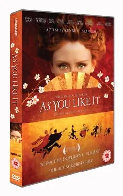 As You Like It DVD (2008) Takuya Shimada Branagh (DIR) Cert 12 Amazing Value • £2.34