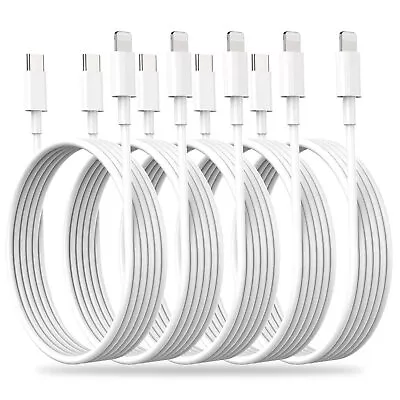 5pack TechFlo MFI Certified Lightning To USB C Cable For IPhone 13 12 11 Pro Max • $69.99