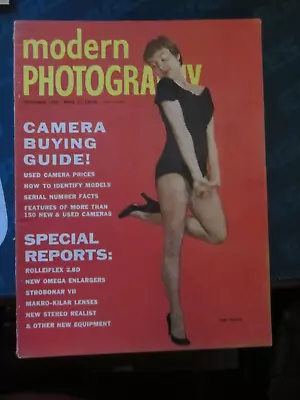 Modern Photography Magazine December 1955 Camera Buying Guide 50 • $14.99