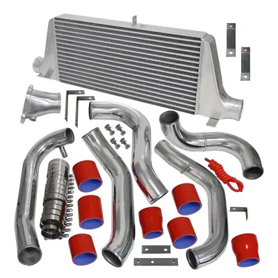 Front Mount Intercooler Kit For Mazda RX7 RX-7 FC FC3S 13B 1986-1991 1.3L Red • $375.63