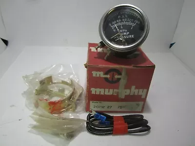Murphy Swichgage 20PW-27 Pump Pressure Gauge 150 Psi  • $59.99