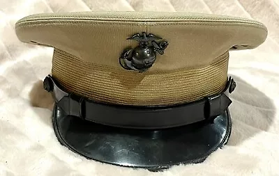 Vintage Hat Military Berkshire Marine Corp School Exchange Uniform • $39.99