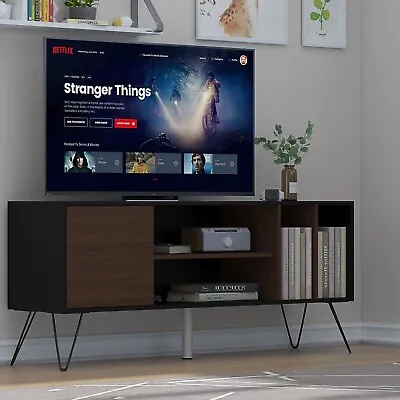 Banos TV Stand Cabinet Modern Storage Engineered Wood Door Living Room Furniture • £79.99