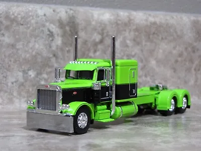 DCP 1/64 Lime Green Black Peterbilt 389 Flattop Semi Truck Farm Toy • $72.99