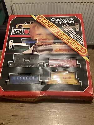 Vintage  Hornby Railway Clockwork Super Set R 533 • £20