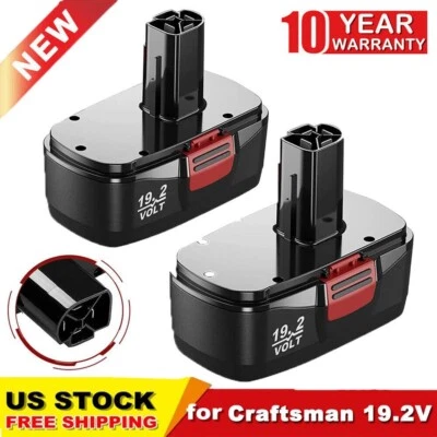 $29.90 • Buy 2Pack 19.2V Battery For Craftsman C3 DieHard 19.2 Volt 11375 11376 130279005 NEW