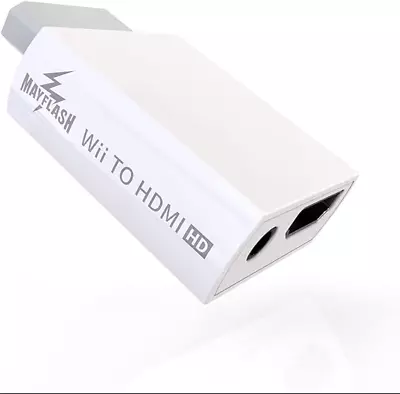 MAYFLASH Wii To HDMI Converter 1080P For Full HD Device Wii HDMI Adapter 35mm.. • $23.90