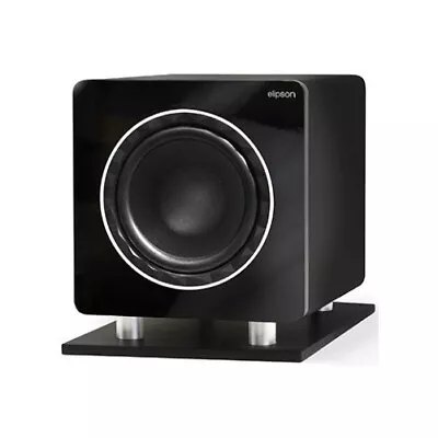 Elipson Subwoofer Prestige Facet Sub 8 - Active Powered 8  Inch Compact Black • £549