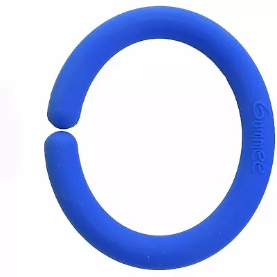 Gummee Teething Bangle Link Teether Blue Chewing Toy For Babies Worn By Adults • £4.50