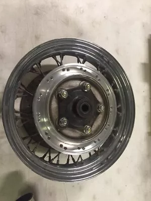 2003 Honda VTX1300 S Straight Spoke Rear Wheel Rim 15x3.5 And Rotor • $50