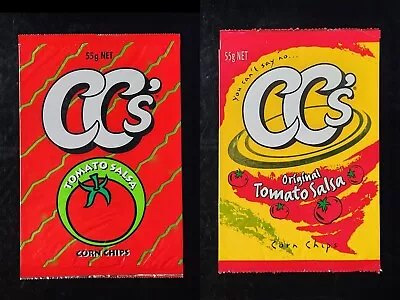 Rare Tamato Salsa 55g CC's Empty Corn Chip Packet's X2 • $200