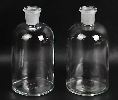 Lot Of (2) Wheaton Glass 500ml Reagent Storage Bottles • $17.99