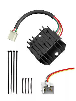RUTU 12V 4 Wire Voltage Regulator Rectifier For GY6 50cc 150cc Universal Scooter • $14.99