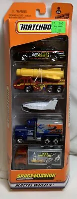 Vintage 1999 Matchbox Space Mission 5 Pack #96728 Mattel Wheels NIB Nos • $12.99