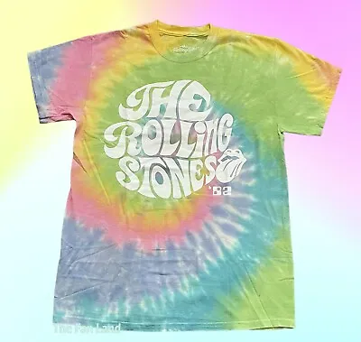 New Rolling Stones 1982 Tie Dye Concert Classic Vintage Womans T-Shirt • $19.95