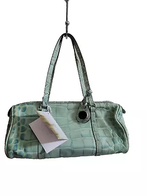 Dooney & Bourke Sea Foam Barrel Bag  Nile Collection  • $50