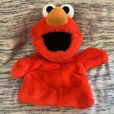 Sesame Street 1986 Tyco Elmo Furry Plush Hand Puppet • $8