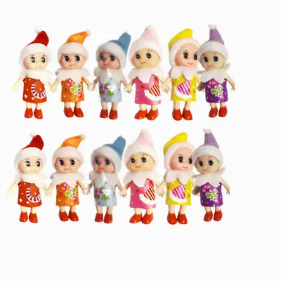 $26.99 • Buy 6PCS/Set Christmas On The Shelf Elf Doll Baby Toddler Kids Xmas Toys Girls Gifts