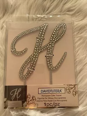 Monogram Cake Topper Letter”H” • $10