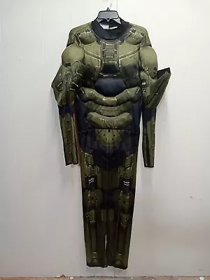 Halo Master Chief Jumpsuit Deluxe Adult Costume X-Large 42-46 • $99.90