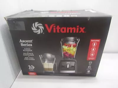 Vitamix Ascent Series A2500 Bundle With 48oz Aer Disc Container In Slate • $202.50