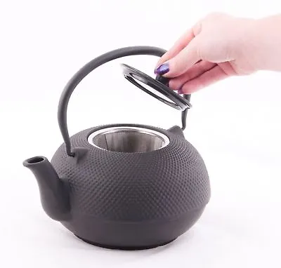  Tillybrook  Cast Iron Teapot Complete With Tea Leaf Strainer - Small • £49.99