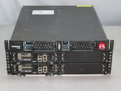 F5 Networks Viprion C2400 4 Slot Blade Chassis W/2x - B2150 + License **TESTED** • $7750