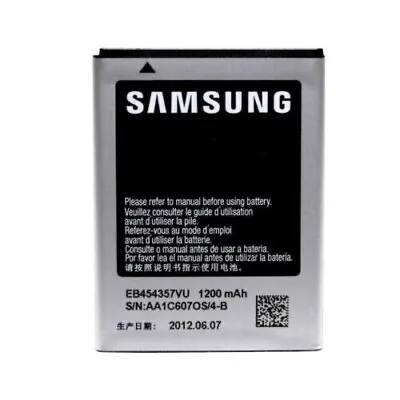 Genuine Samsung Galaxy Y S5360 Y Pro B5510 Wave Y S5380 Battery EB454357VU OEM • £7.75