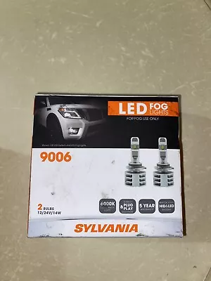 SYLVANIA 9006 LED Fog Lights Bright White LED Light Output Headlight 2 Bulbs • $60