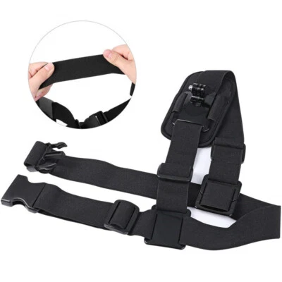 $13.58 • Buy For Gopro Accessories Shoulder Strap Mount Sports Camera Shoulder Chest Strap