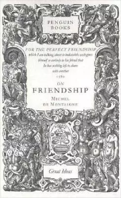 On Friendship (Penguin Classics Deluxe Edition) - Paperback - GOOD • $7.83