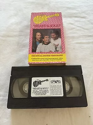 Heart & Soul The Official Monkees Videography VHS  • $2.99