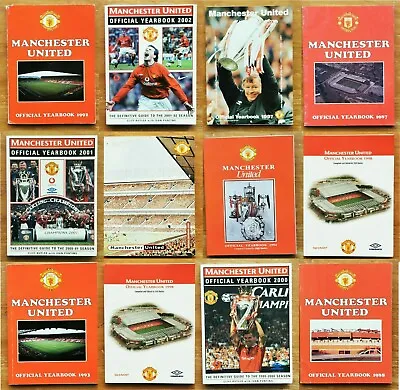 £7.65 • Buy Manchester United Football Club (Soccer) Handbooks / Yearbooks - Various Years