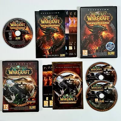 2010 PC/Mac Dvd-Rom World Of Warcraft Add-On's Cataclysm & Mists Of Pandaria • £13.10