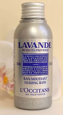 L'Occitane LAVENDER Foaming Bath Men Women 3.3oz (100ml ) NEW ~Free Shipping • $11.99