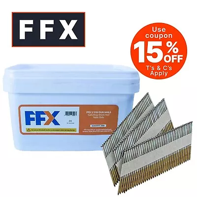 FFX HH0106800250 3000pk 51 X 2.8mm Galv Ring Nail Plastic Tub Nails Only • £29.53